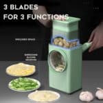 Bundle 2 pieces of New 3in1 Slicer      عرض قطعتين  القطاعة الحديثة ٣*١