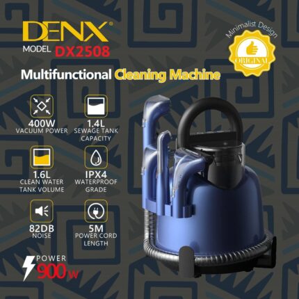 مكنسة كهربائية متعددة الاستخدامات جافة ورطب DENX - DX2508 ضمان عام
