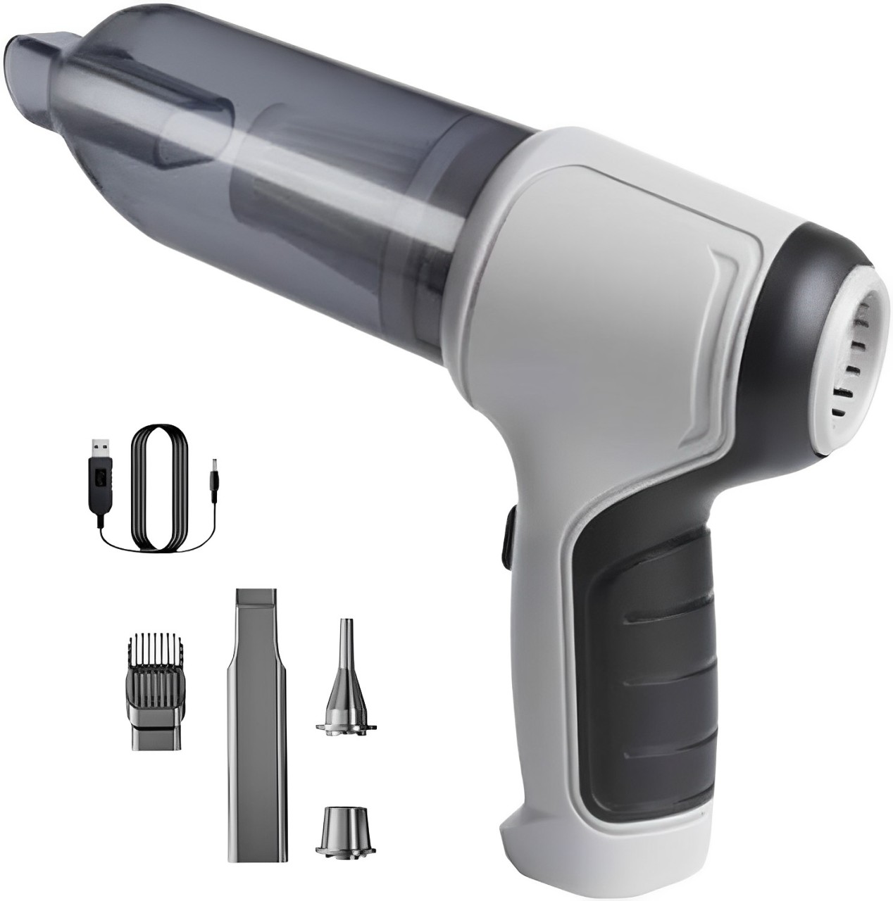 148b0b91-075a-4f96-8dd8-e2348871e3b4.jpg عرض تنظيف السيارة الفائق " مسدس الغسيل بالفوم + سبراي تنظيف مقاعد السيارة + فوطة مايكروفايبر + مكنسة سيارة لاسلكية" - الصورة 6