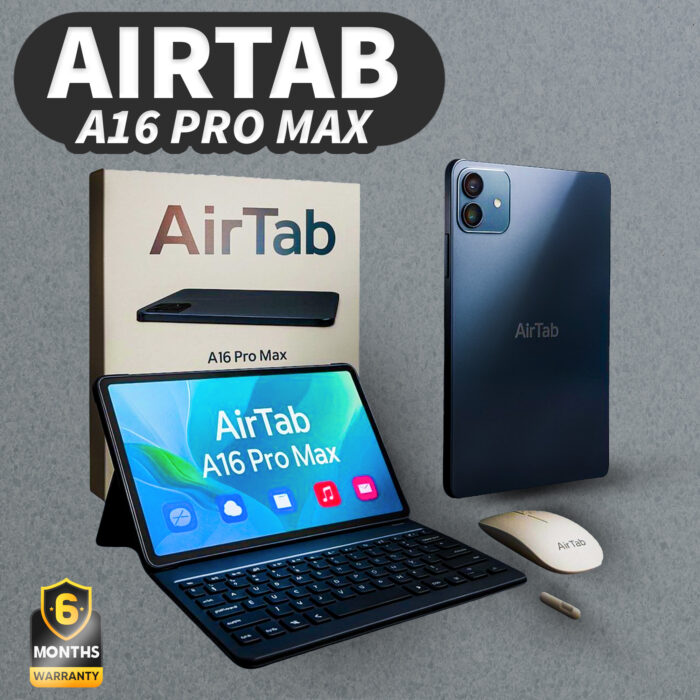 ⁦تابلت ايرتاب A16 Pro Max مزود بكيبورد وماوس وقلم ذاكرة 1 تيرا + سماعة هدية ضمان 6 شهور⁩ - الصورة ⁦1⁩