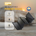 ⁦باور بانك يعمل الطاقة الشمسية شحن لاسلكى او سلكى 20000mah⁩ - الصورة ⁦2⁩