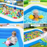 ⁦حوض سباحة عائلي كبير + منفاخ يدوى هدية مجانية⁩ - الصورة ⁦4⁩